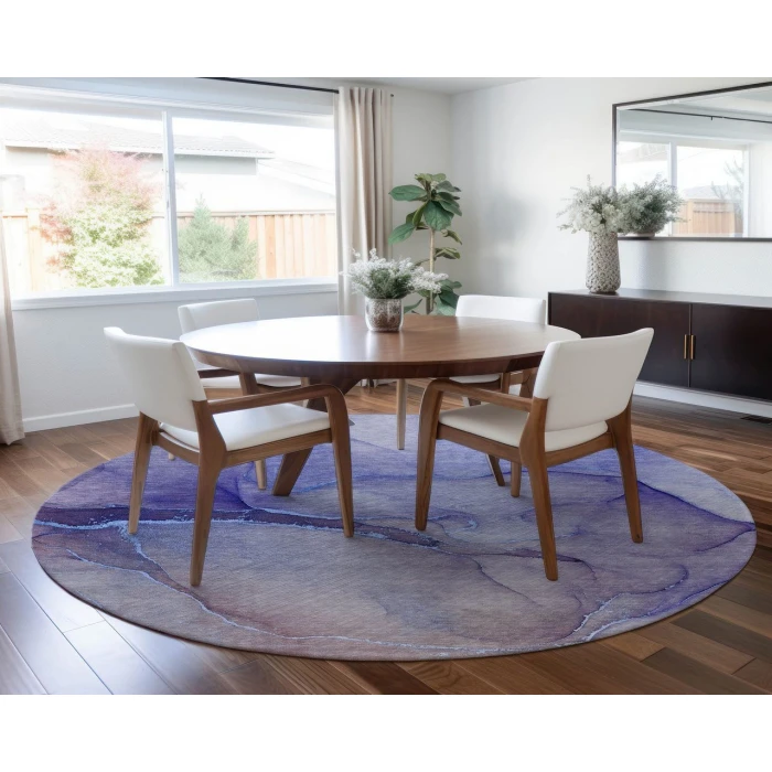 Chantille ACN508 Navy 8' x 8' Rug