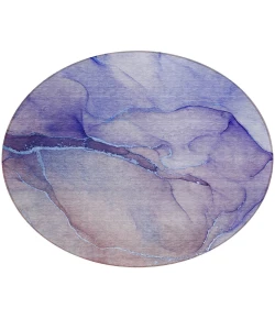 Addison Chantille ACN508 Navy 8 ft. x 8 ft. Round Rug