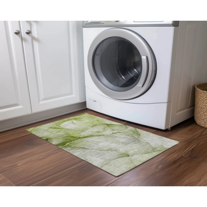 Chantille ACN508 Olive 1'8" x 2'6" Rug