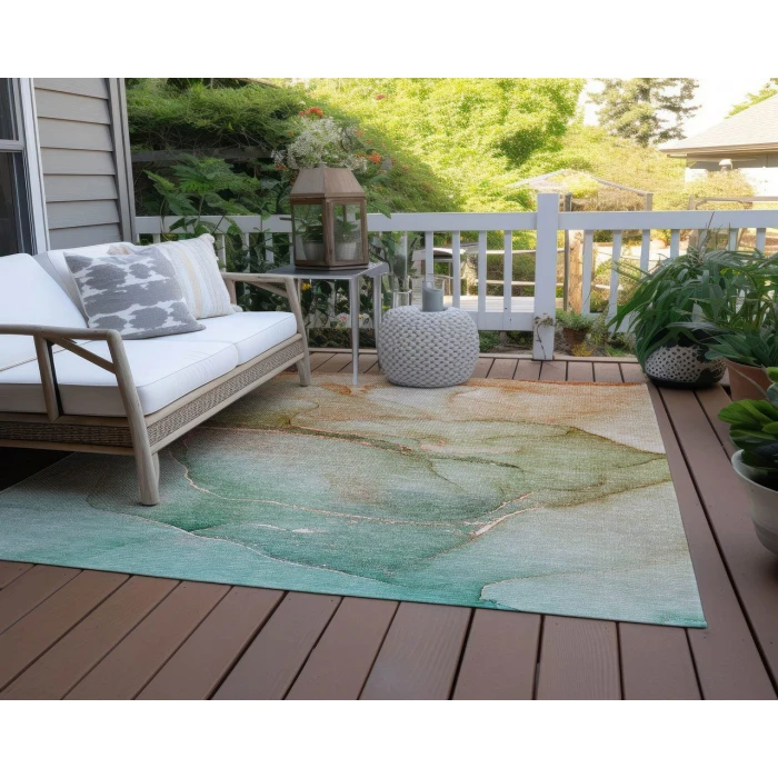Chantille ACN508 Teal 8' x 10' Rug