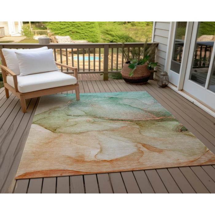 Chantille ACN508 Teal 8' x 10' Rug