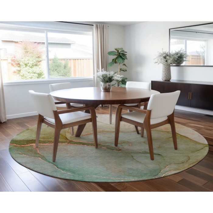 Chantille ACN508 Teal 8' x 8' Rug