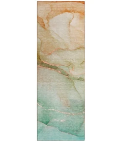 Addison Chantille ACN508 Teal 2 ft. 3 in. x 7 ft. 6 in. Runner Rug