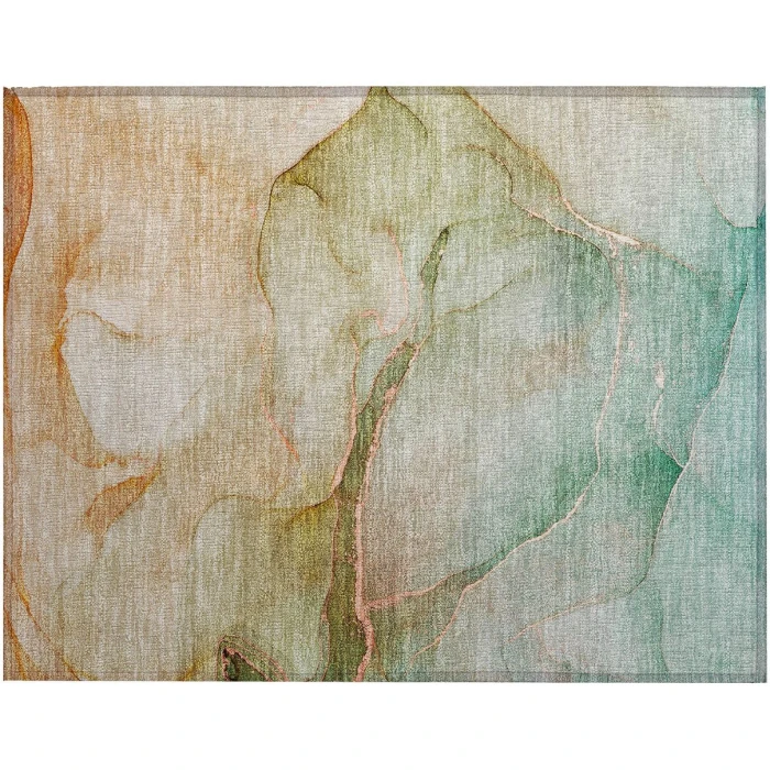 Chantille ACN508 Teal 1'8" x 2'6" Rug
