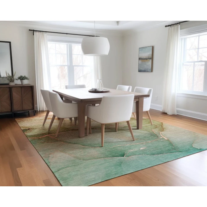 Chantille ACN508 Teal 8' x 10' Rug