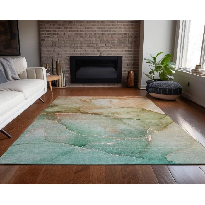 Chantille ACN508 Teal 8' x 10' Rug