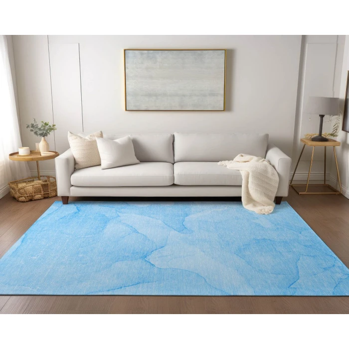 Chantille ACN509 Blue 3' x 5' Rug