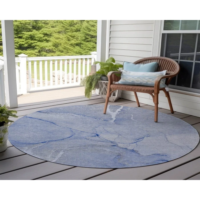 Chantille ACN510 Blue 8' x 8' Rug