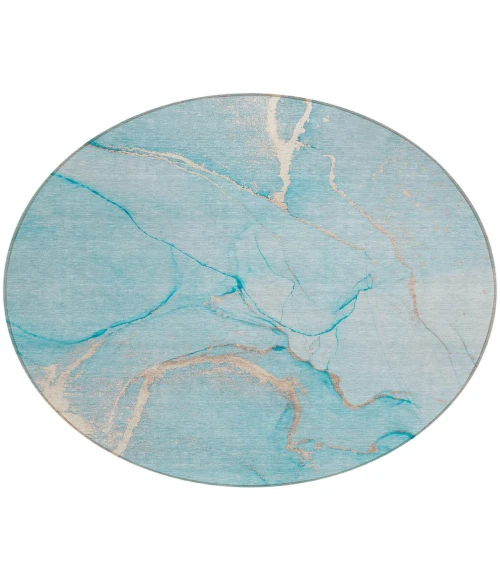 Chantille ACN510 Teal 8' x 8' Rug