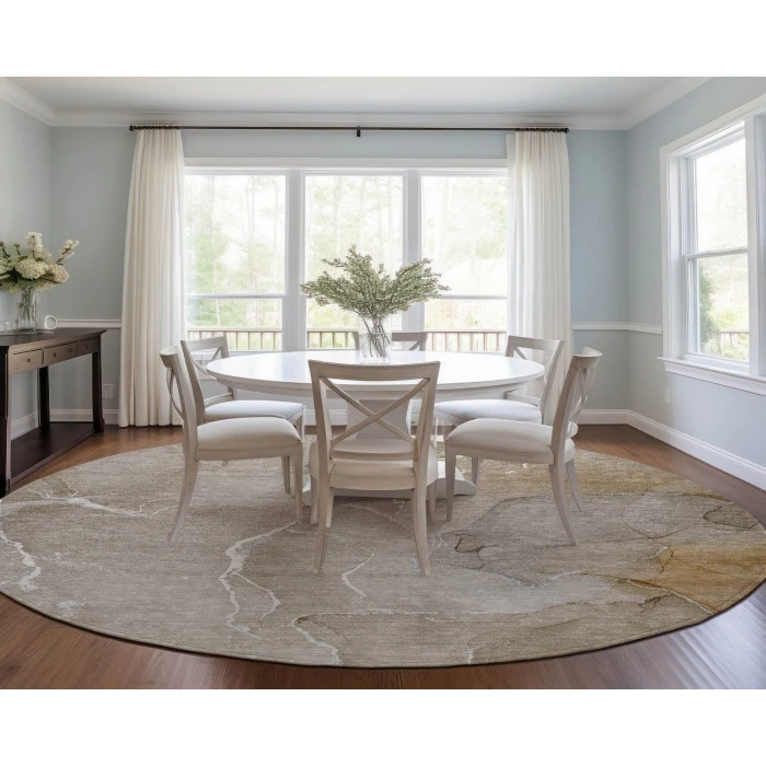 Chantille ACN511 Beige 8' x 8' Rug