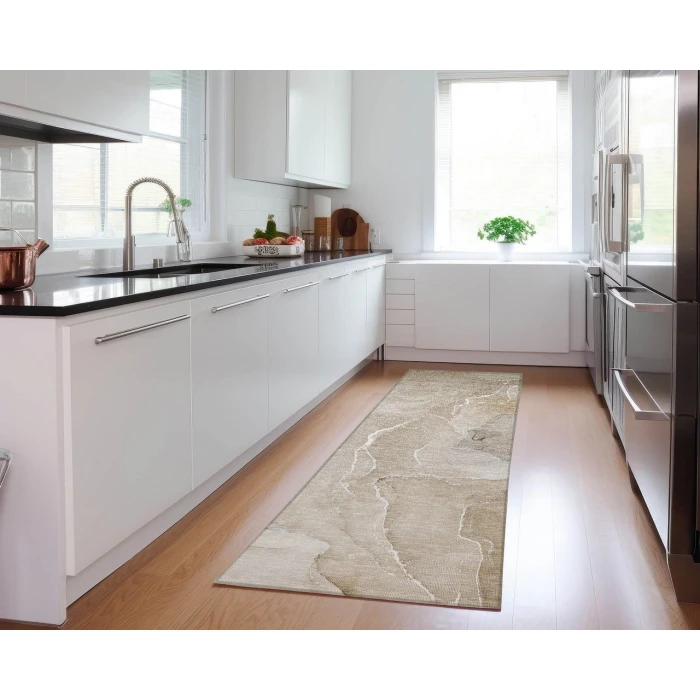Chantille ACN511 Beige 2'3" x 7'6" Rug