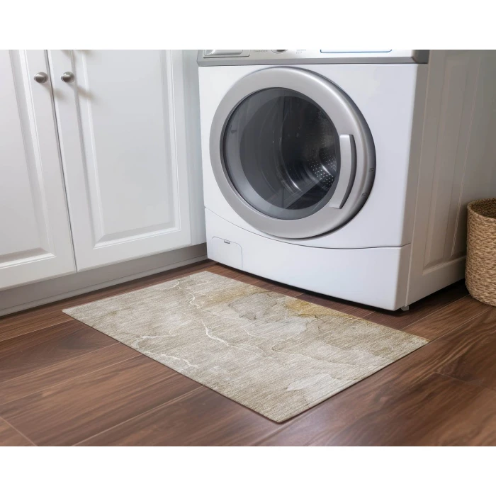 Chantille ACN511 Beige 1'8" x 2'6" Rug