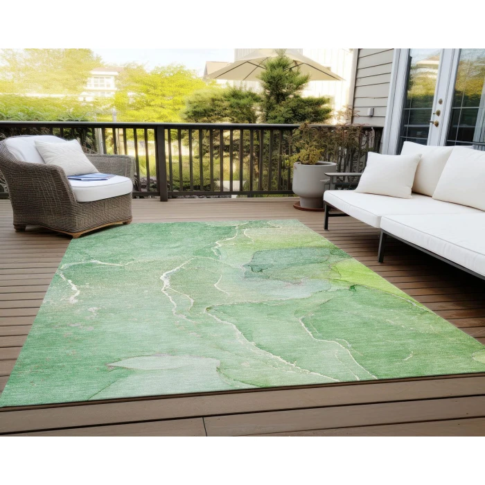 Chantille ACN511 Green 9' x 12' Rug