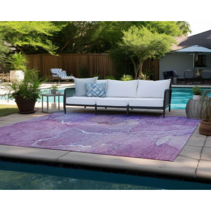 Chantille ACN511 Purple 9' x 12' Rug