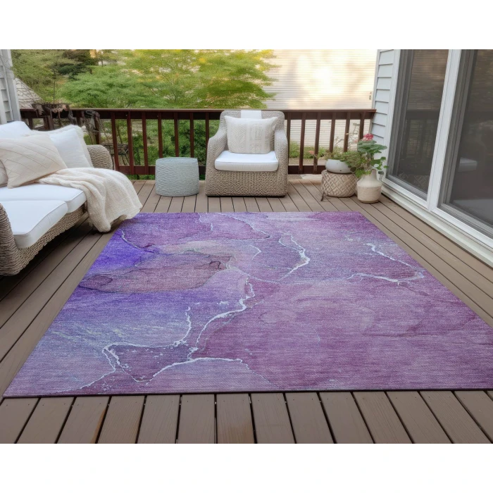 Chantille ACN511 Purple 9' x 12' Rug