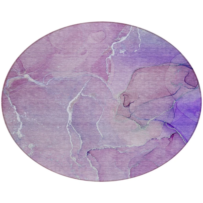 Chantille ACN511 Purple 8' x 8' Rug