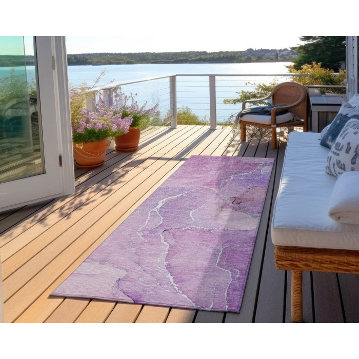 Chantille ACN511 Purple 2'3" x 7'6" Rug