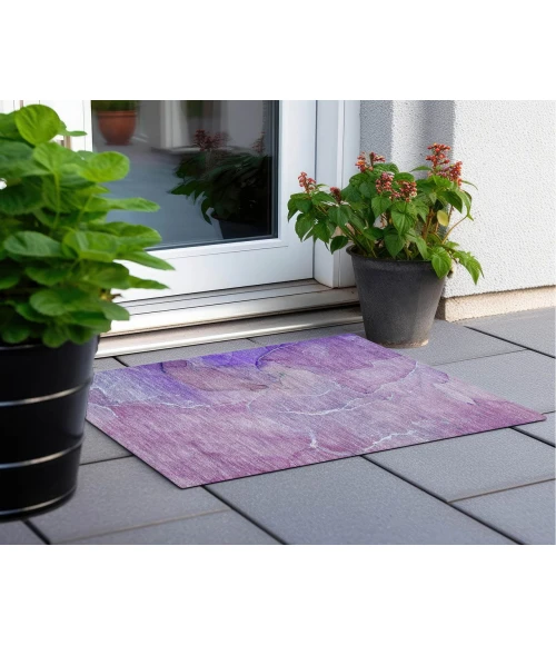 Chantille ACN511 Purple 1'8" x 2'6" Rug