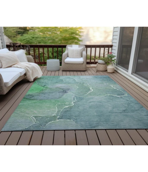 Chantille ACN511 Teal 2'6" x 3'10" Rug