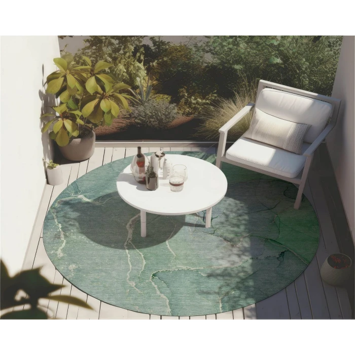 Chantille ACN511 Teal 8' x 8' Rug
