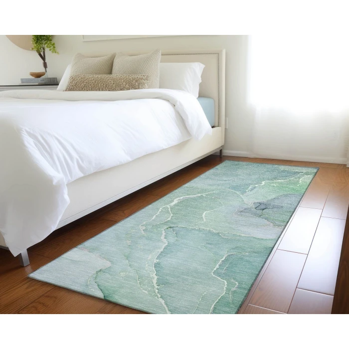 Chantille ACN511 Teal 2'3" x 7'6" Rug