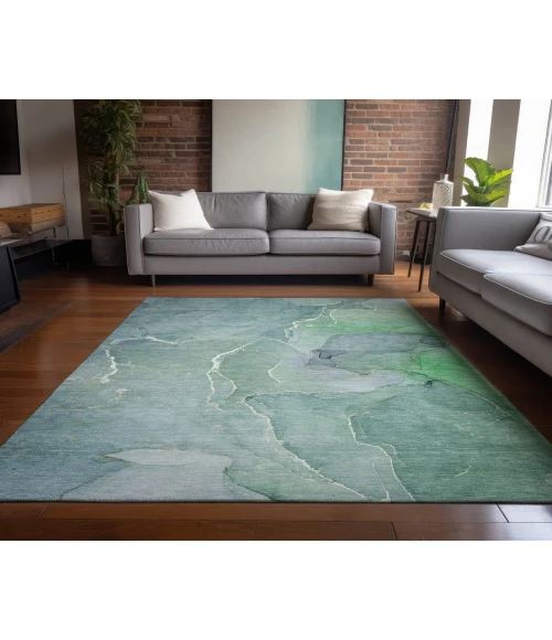 Chantille ACN511 Teal 2'6" x 3'10" Rug