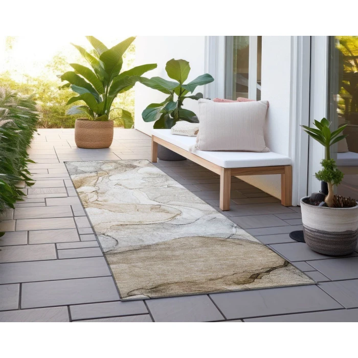 Chantille ACN512 Beige 2'3" x 7'6" Rug