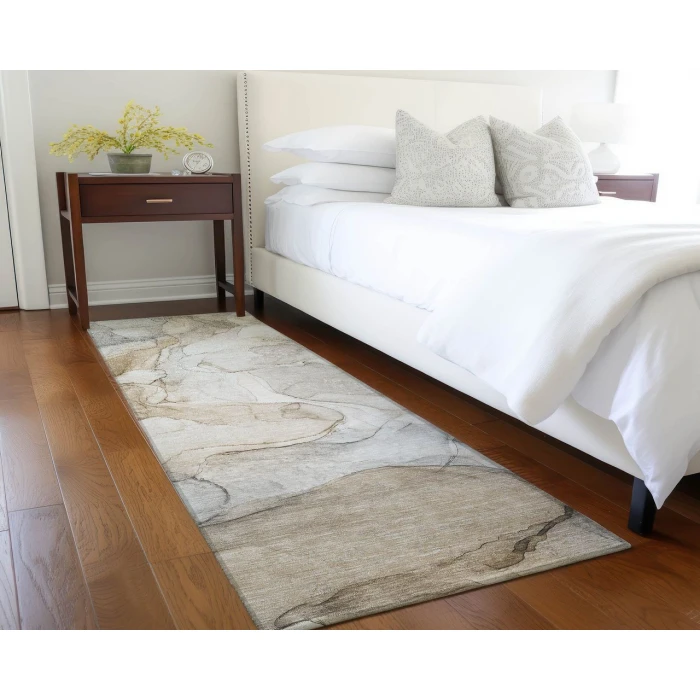 Chantille ACN512 Beige 2'3" x 7'6" Rug