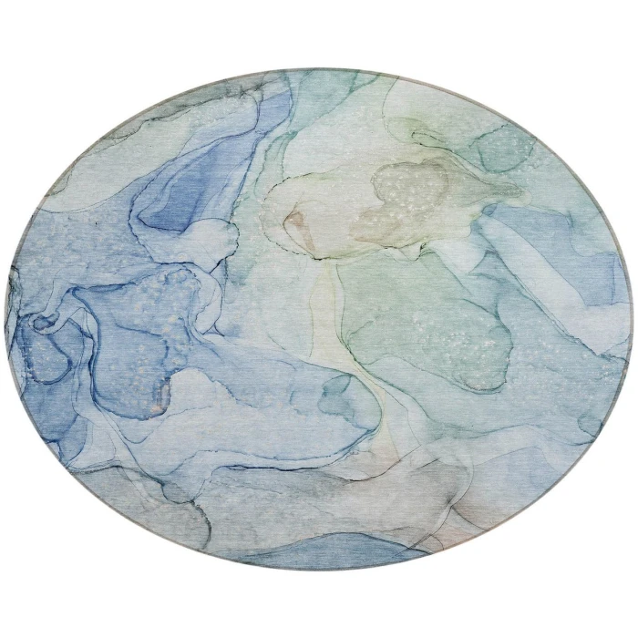 Chantille ACN512 Blue 8' x 8' Rug
