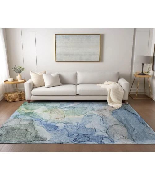 Chantille ACN512 Blue 2'6" x 3'10" Rug