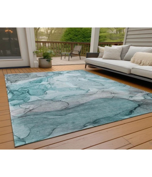 Chantille ACN512 Teal 5' x 7'6" Rug