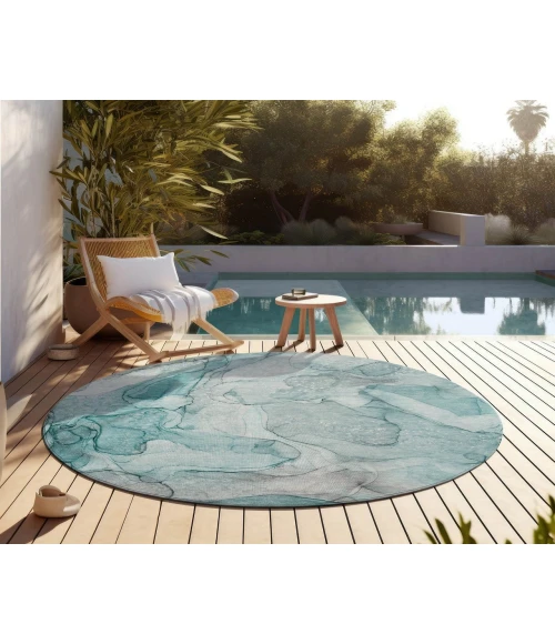 Chantille ACN512 Teal 8' x 8' Rug