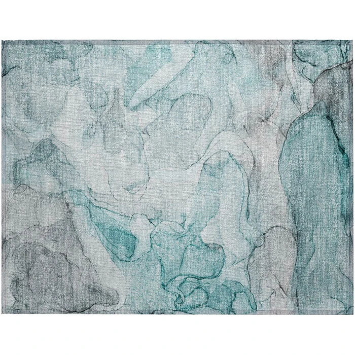 Chantille ACN512 Teal 1'8" x 2'6" Rug