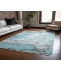 Chantille ACN512 Teal 5' x 7'6" Rug