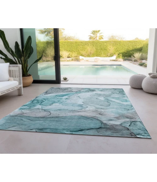 Chantille ACN512 Teal 5' x 7'6" Rug