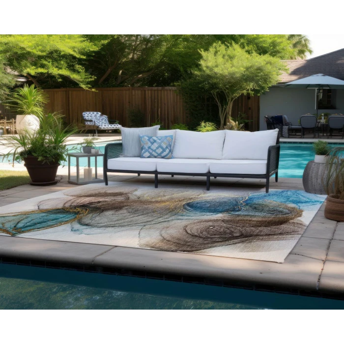 Chantille ACN513 Beige 10' x 14' Rug