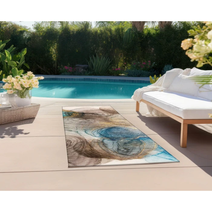 Chantille ACN513 Beige 2'3" x 7'6" Rug