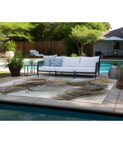 Chantille ACN513 Brown 5' x 7'6" Rug