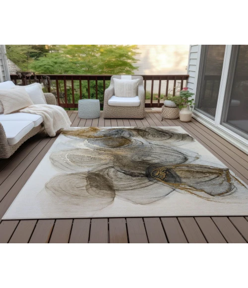 Chantille ACN513 Brown 5' x 7'6" Rug