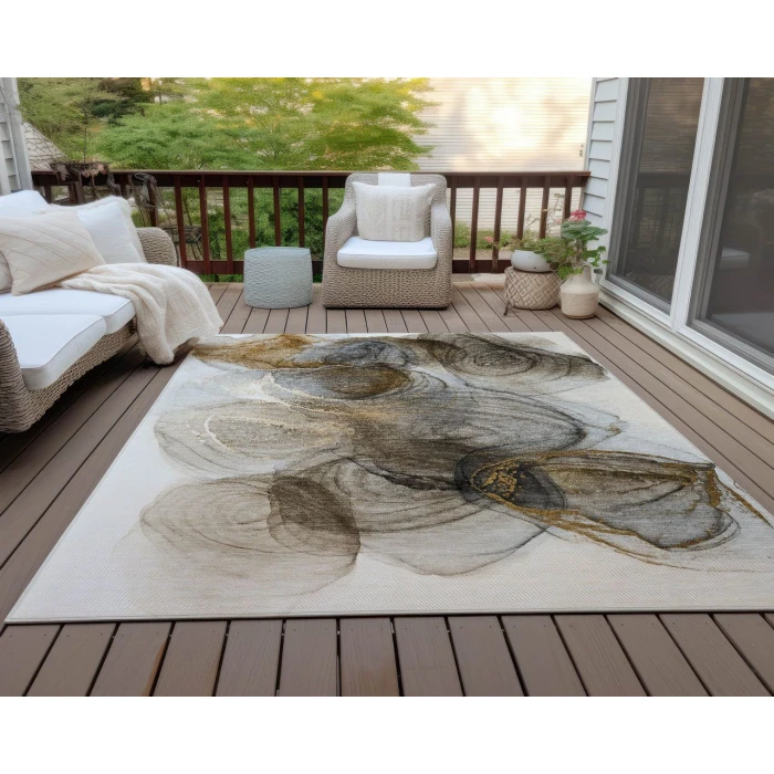 Chantille ACN513 Brown 8' x 10' Rug