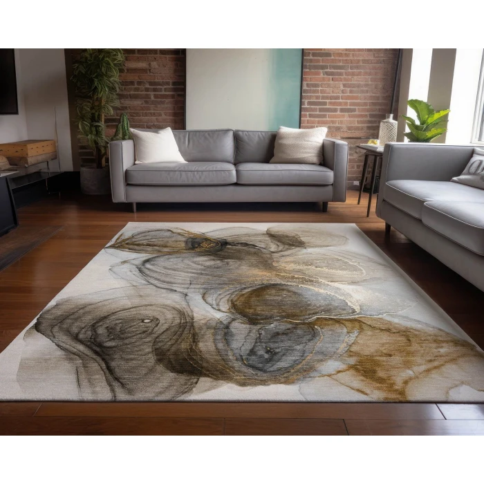 Chantille ACN513 Brown 8' x 10' Rug