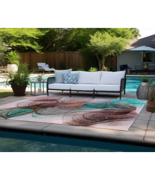 Chantille ACN513 Burgundy 2'6" x 3'10" Rug