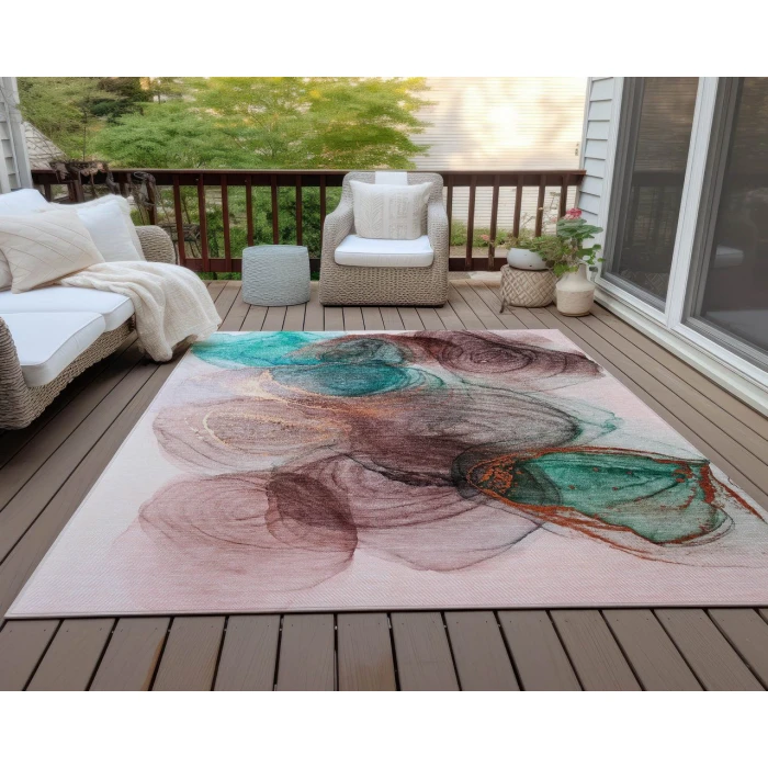 Chantille ACN513 Burgundy 10' x 14' Rug