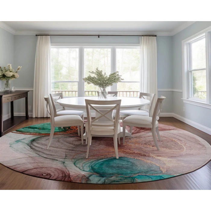 Chantille ACN513 Burgundy 8' x 8' Rug