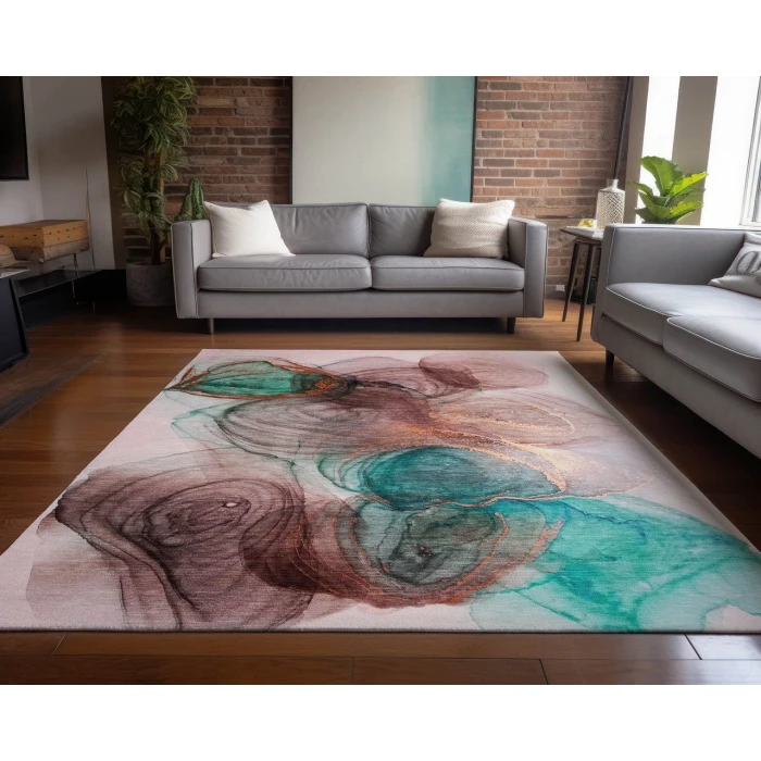 Chantille ACN513 Burgundy 10' x 14' Rug
