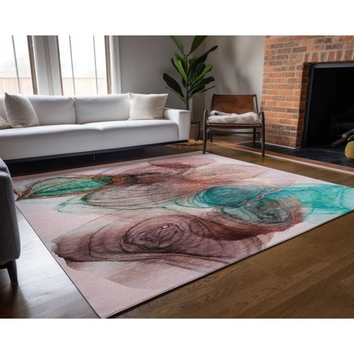 Chantille ACN513 Burgundy 10' x 14' Rug