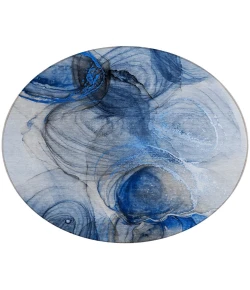 Addison Chantille ACN513 Navy 8 ft. x 8 ft. Round Rug