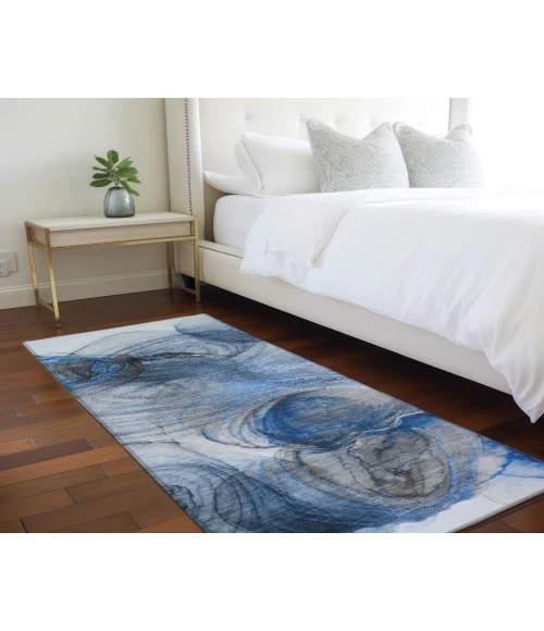 Chantille ACN513 Navy 2'3" x 7'6" Rug