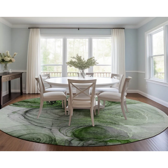 Chantille ACN513 Olive 8' x 8' Rug