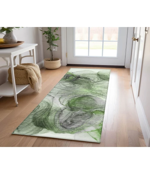 Chantille ACN513 Olive 2'3" x 7'6" Rug